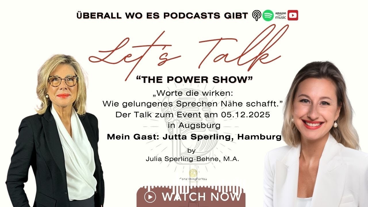 Original-Vorschaubild von Let’s Talk – The Power Show mit Jutta Sperling und Julia Sperling-Behne M.A.